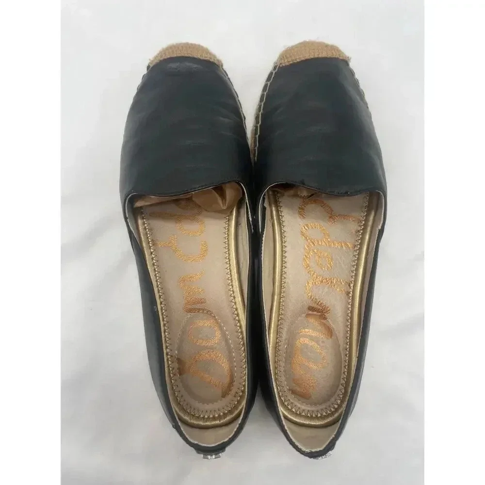 Sam Edelman Kesia‎ Slip On Espadrille in Black Size 8